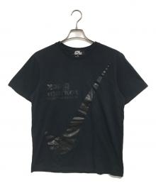 COMME des GARCONS×NIKE（コムデギャルソン×ナイキ）の古着「Tシャツ」｜ブラック