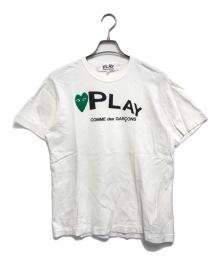 PLAY COMME des GARCONS（プレイコムデギャルソン）の古着「プリントTシャツ」｜ホワイト