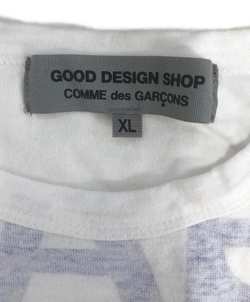 COMME des GARCONS GOOD DESIGN SHOP（コムデギャルソン グッドデザインショップ）COMME des GARCONS GOOD DESIGN SHOP (コムデギャルソン グッドデザインショップ) プリントTシャツ ホワイト サイズ:XLの古着・服飾アイテム