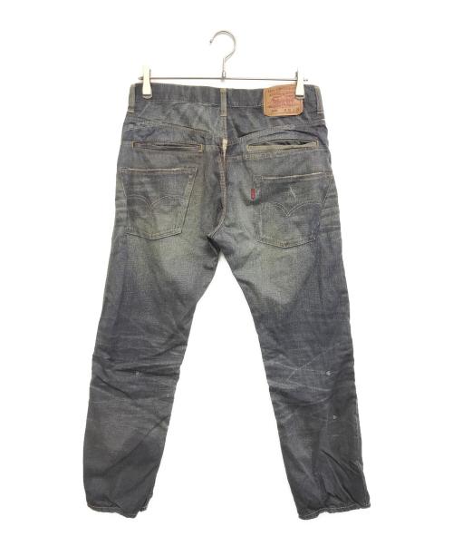 COMME des GARCONS JUNYA WATANABE MAN（コム デ ギャルソン ジュンヤ ワタナベ マン）COMME des GARCONS JUNYA WATANABE MAN (コム デ ギャルソン ジュンヤ ワタナベ マン) LEVI'S (リーバイス) デニム転写パンツ インディゴ サイズ:Sの古着・服飾アイテム