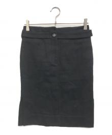 Vivienne Westwood RED LABEL（ヴィヴィアンウエストウッドレッドレーベル）の古着「ベルト付スカート」｜ブラック