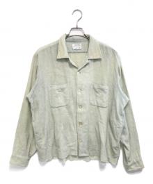 shirtcraft（シャツクラフト）の古着「オープンカラーシャツ」｜グリーン
