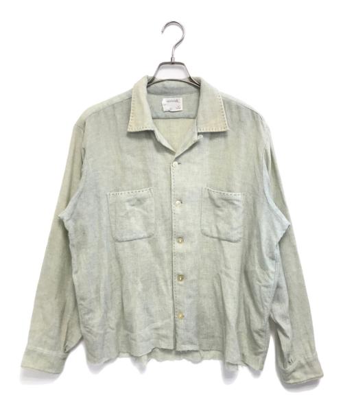 shirtcraft（シャツクラフト）shirtcraft (シャツクラフト) オープンカラーシャツ グリーン サイズ:XLの古着・服飾アイテム