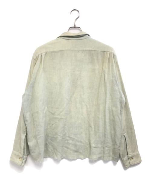 shirtcraft（シャツクラフト）shirtcraft (シャツクラフト) オープンカラーシャツ グリーン サイズ:XLの古着・服飾アイテム