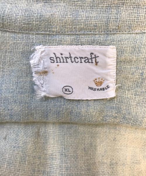 shirtcraft（シャツクラフト）shirtcraft (シャツクラフト) オープンカラーシャツ グリーン サイズ:XLの古着・服飾アイテム