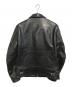 STARKE HAUT (スタークハウツ) ホースレザージャケット ブラック サイズ:XL：23000円