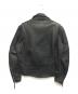 HARLEY-DAVIDSON (ハーレーダビッドソン) ダブルライダースジャケット ブラック サイズ:S：20000円