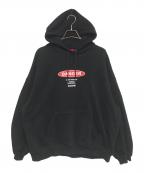 TIGHTBOOTH PRODUCTION×THE BLACK EYE PATCHタイトブースプロダクション×ブラックアイパッチ）の古着「プルオーバーパーカー」｜ブラック