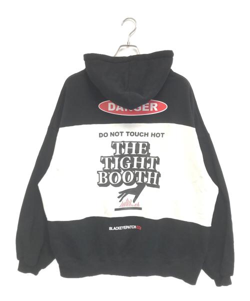 TIGHTBOOTH PRODUCTION（タイトブースプロダクション）TIGHTBOOTH PRODUCTION (タイトブースプロダクション) THE BLACK EYE PATCH (ブラックアイパッチ) プルオーバーパーカー ブラック サイズ:Lの古着・服飾アイテム