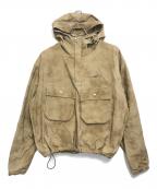 TTT MSWティー）の古着「Camouflage anorak hoodie」｜ベージュ