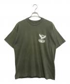 VINTAGEヴィンテージ）の古着「プリントTシャツ」｜オリーブ