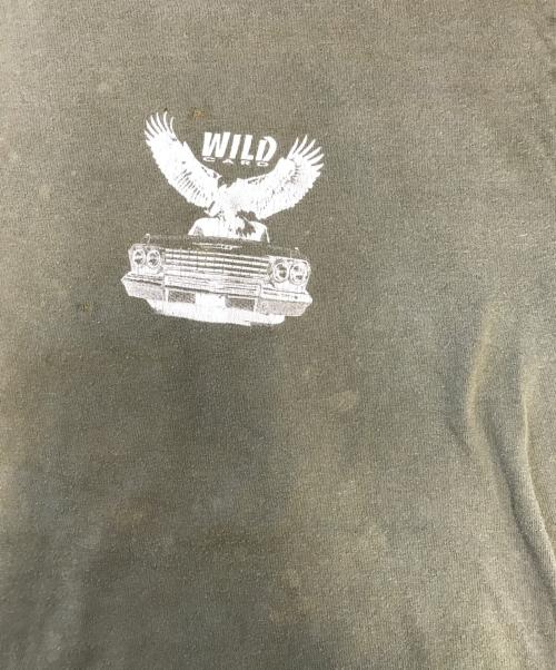VINTAGE（ヴィンテージ）VINTAGE (ヴィンテージ) プリントTシャツ オリーブ サイズ:表記なしの古着・服飾アイテム