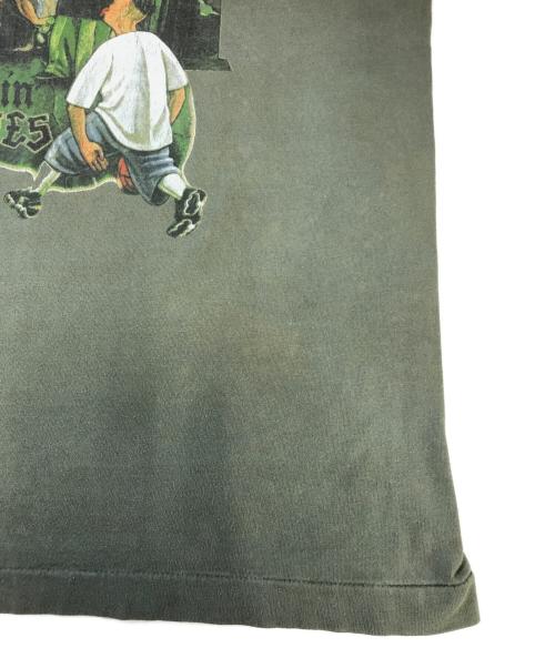 VINTAGE（ヴィンテージ）VINTAGE (ヴィンテージ) プリントTシャツ オリーブ サイズ:表記なしの古着・服飾アイテム