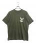 VINTAGE（ヴィンテージ）の古着「プリントTシャツ」｜オリーブ