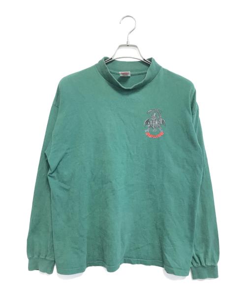 powell peralta（パウエルペラルタ）powell peralta (パウエルペラルタ) プリントカットソー グリーン サイズ:Lの古着・服飾アイテム
