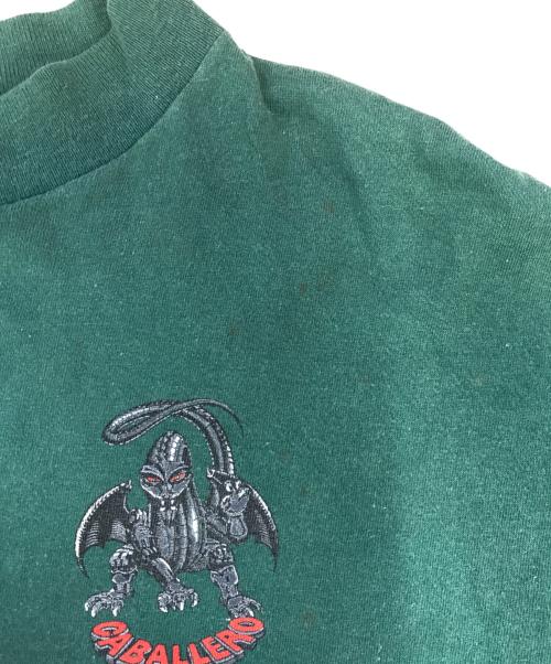 powell peralta（パウエルペラルタ）powell peralta (パウエルペラルタ) プリントカットソー グリーン サイズ:Lの古着・服飾アイテム