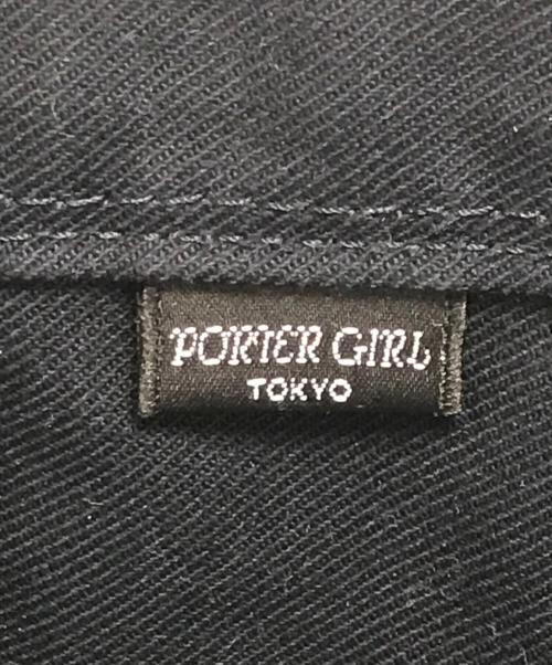 PORTER GIRL（ポーターガール）PORTER GIRL (ポーターガール) トートバッグ ネイビーの古着・服飾アイテム