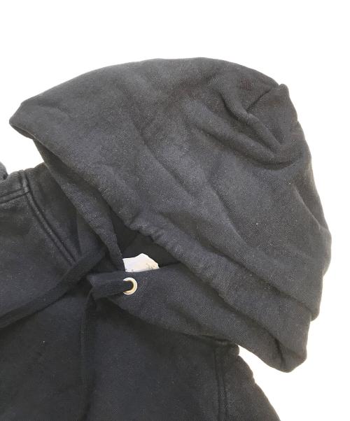 COMOLI（コモリ）COMOLI (コモリ) コットン吊裏毛プルオーバーフーディ ブラック サイズ:1の古着・服飾アイテム