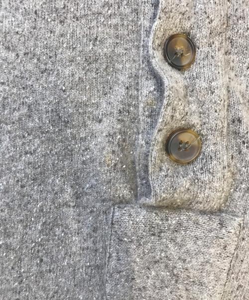 GIORGIO ARMANI（ジョルジョアルマーニ）GIORGIO ARMANI (ジョルジョアルマーニ) ニットポロシャツ ブラウン サイズ:Mの古着・服飾アイテム