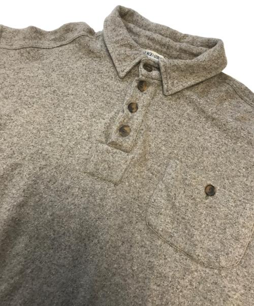 GIORGIO ARMANI（ジョルジョアルマーニ）GIORGIO ARMANI (ジョルジョアルマーニ) ニットポロシャツ ブラウン サイズ:Mの古着・服飾アイテム