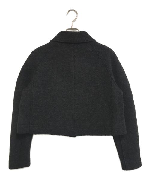 JIL SANDER NAVY（ジルサンダー ネイビー）JIL SANDER NAVY (ジルサンダー ネイビー) ウールジャケット ブラック サイズ:38の古着・服飾アイテム