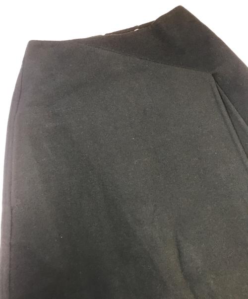 CELINE（セリーヌ）CELINE (セリーヌ) カシミヤ混ロングスカート グリーン サイズ:34の古着・服飾アイテム