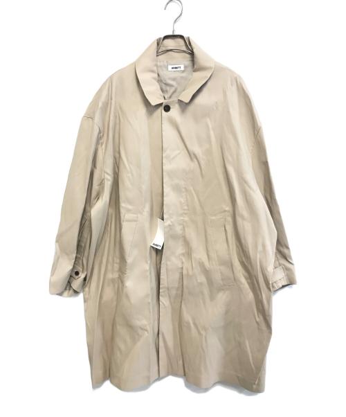 AUBETT（オーベット）AUBETT (オーベット) ステンカラーコート ベージュ サイズ:Lの古着・服飾アイテム