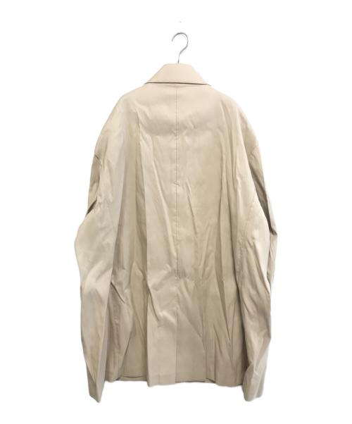 AUBETT（オーベット）AUBETT (オーベット) ステンカラーコート ベージュ サイズ:Lの古着・服飾アイテム