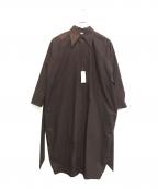 AUBETTオーベット）の古着「シャツコート」｜ブラウン