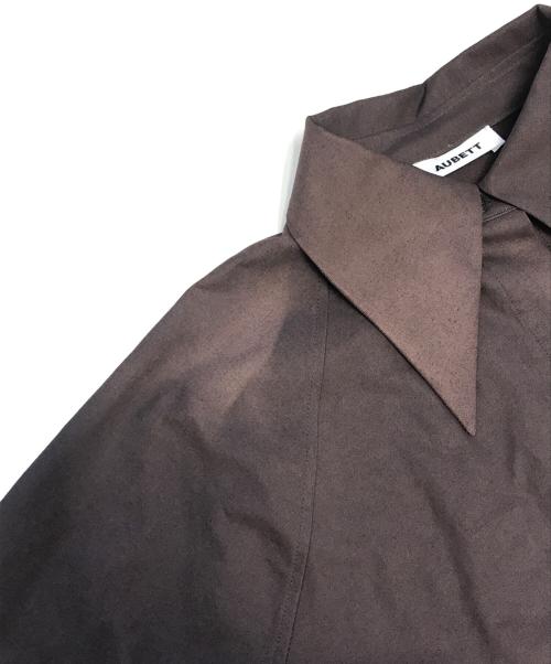 AUBETT（オーベット）AUBETT (オーベット) シャツコート ブラウン サイズ:SIZE1の古着・服飾アイテム