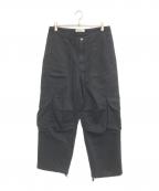 entire studiosエンタイアスタジオ）の古着「FREIGHT CARGO PANTS」｜ブラック