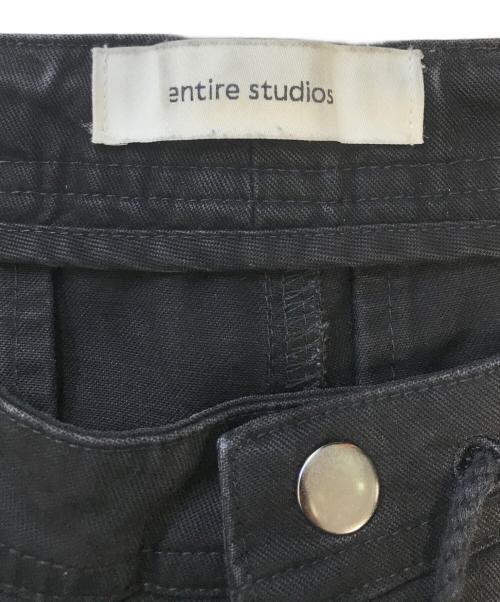 entire studios（エンタイアスタジオ）entire studios (エンタイアスタジオ) FREIGHT CARGO PANTS ブラック サイズ:Sの古着・服飾アイテム