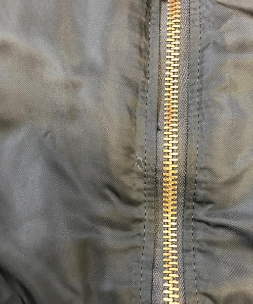 ALPHA（アルファ）ALPHA (アルファ) MA-1ジャケット ブラック サイズ:XLの古着・服飾アイテム