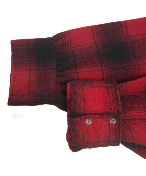 PENDLETON（ペンドルトン）PENDLETON (ペンドルトン) チェックウエスタンシャツ レッド サイズ:Lの古着・服飾アイテム