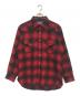 PENDLETON（ペンドルトン）の古着「チェックウエスタンシャツ」｜レッド