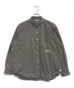 BEAMS×SSZビームス×エスエスズィー）の古着「Western Hydrodynamic Research BD SHIRT」｜ブラウン