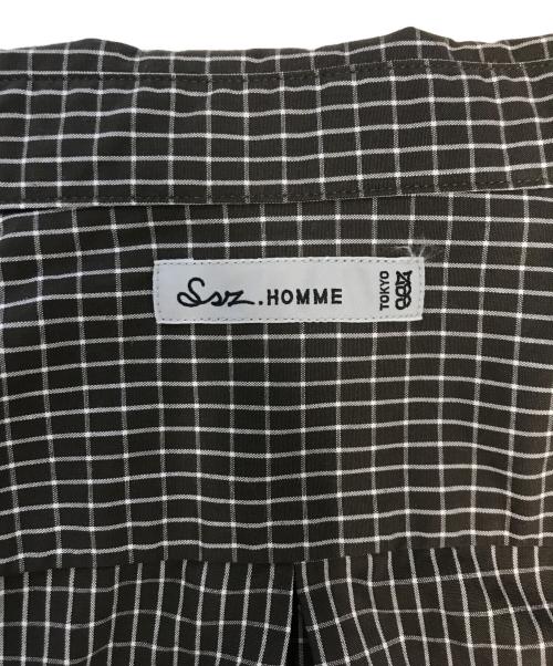 BEAMS（ビームス）BEAMS (ビームス) SSZ (エスエスズィー) Western Hydrodynamic Research BD SHIRT ブラウン サイズ:Mの古着・服飾アイテム