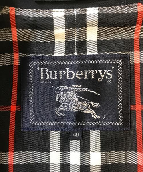 BURBERRY（バーバリー）BURBERRY (バーバリー) トレンチコート ネイビー サイズ:40の古着・服飾アイテム