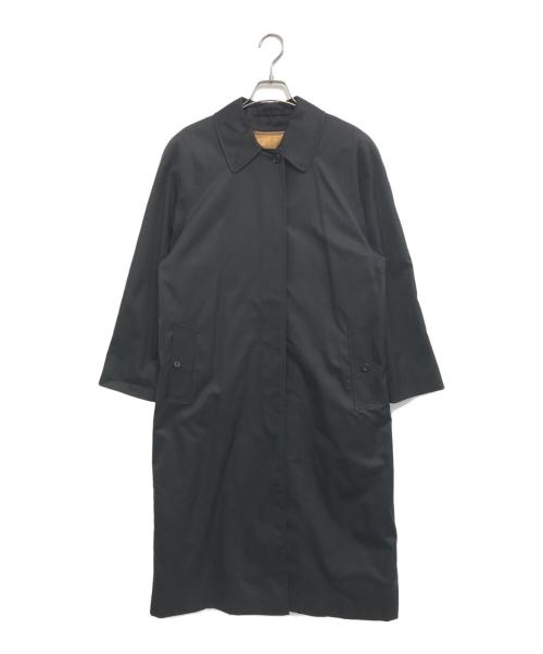 BURBERRY（バーバリー）BURBERRY (バーバリー) 裏ノヴァライナー付きステンカラーコート ブラック サイズ:USA8/ITA42/GER38/FRA40の古着・服飾アイテム