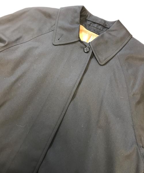 BURBERRY（バーバリー）BURBERRY (バーバリー) 裏ノヴァライナー付きステンカラーコート ブラック サイズ:USA8/ITA42/GER38/FRA40の古着・服飾アイテム