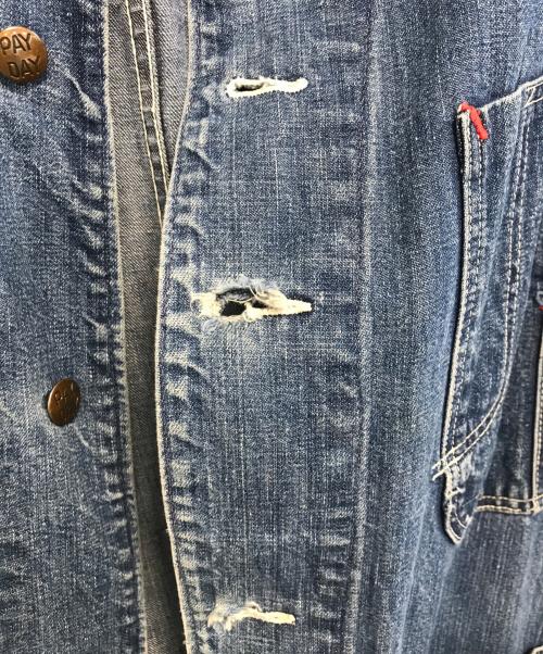 PAY DAY（ペイデイ）PAY DAY (ペイデイ) デニムカバーオール インディゴ サイズ:不明の古着・服飾アイテム