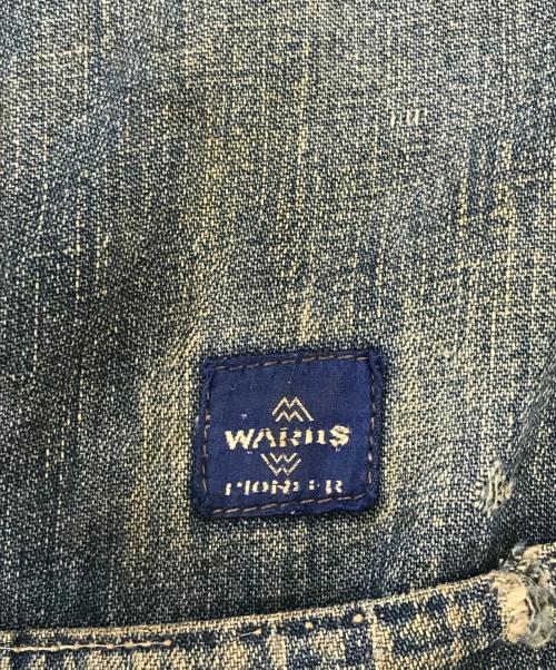 Montgomery WARDS（モンゴメリーワード）Montgomery WARDS (モンゴメリーワード) 30’s裏ブランケットデニムカバーオール インディゴ サイズ:不明の古着・服飾アイテム