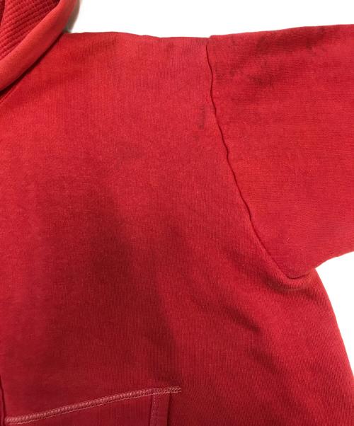 VINTAGE（ヴィンテージ）VINTAGE (ヴィンテージ) 裏地サーマルジップパーカー レッド サイズ:表記なしの古着・服飾アイテム