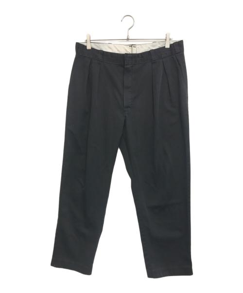Dickies（ディッキーズ）Dickies (ディッキーズ) 2タックワークパンツ ブラック サイズ:W36×L30の古着・服飾アイテム