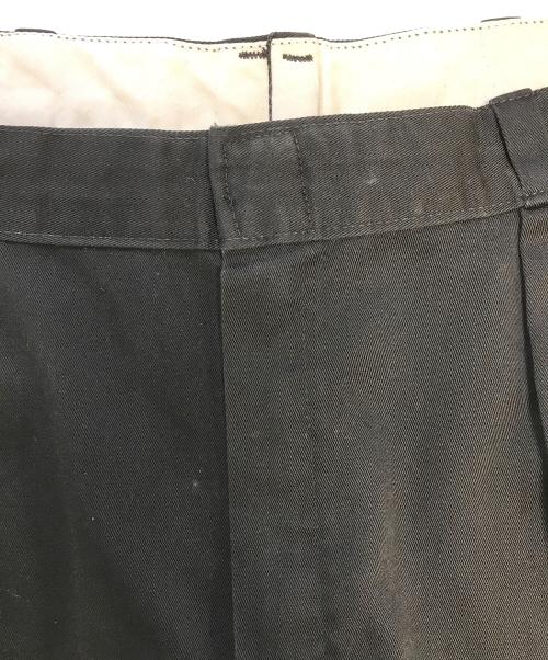 Dickies（ディッキーズ）Dickies (ディッキーズ) 2タックワークパンツ ブラック サイズ:W36×L30の古着・服飾アイテム