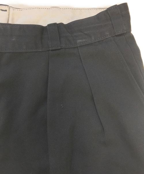 Dickies（ディッキーズ）Dickies (ディッキーズ) 2タックワークパンツ ブラック サイズ:W36×L30の古着・服飾アイテム
