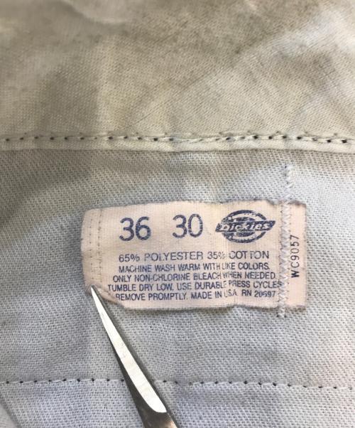 Dickies（ディッキーズ）Dickies (ディッキーズ) 2タックワークパンツ ブラック サイズ:W36×L30の古着・服飾アイテム