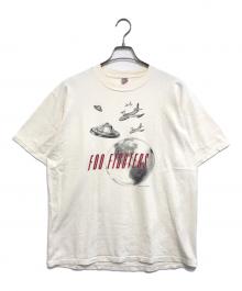 バンドTシャツ（バンドTシャツ）の古着「90s FOO FIGHTERS(フー・ファイターズ) バンドTシャツ」｜アイボリー