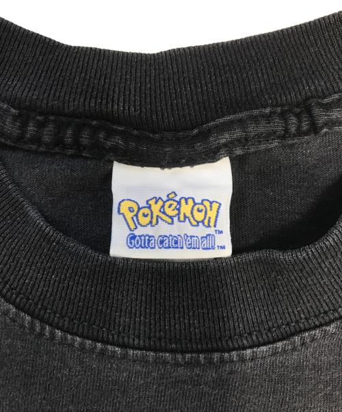 アニメーションTシャツ（アニメーションTシャツ）アニメーションTシャツ (アニメーションTシャツ) 90s POKEMON(ポケモン) アニメーションTシャツ ブラック サイズ:XLの古着・服飾アイテム