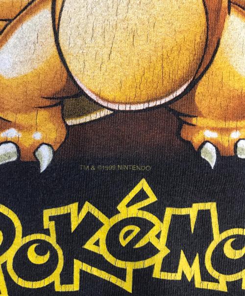アニメーションTシャツ（アニメーションTシャツ）アニメーションTシャツ (アニメーションTシャツ) 90s POKEMON(ポケモン) アニメーションTシャツ ブラック サイズ:XLの古着・服飾アイテム